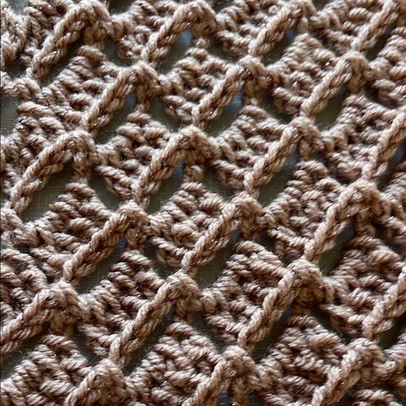 Pink Crochet Shawl - Picture 7 of 10